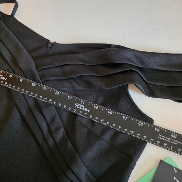 Alexa B Nites Women's Off Shoulder Side Slit Formal Dress Gown - Picture 10 of 11